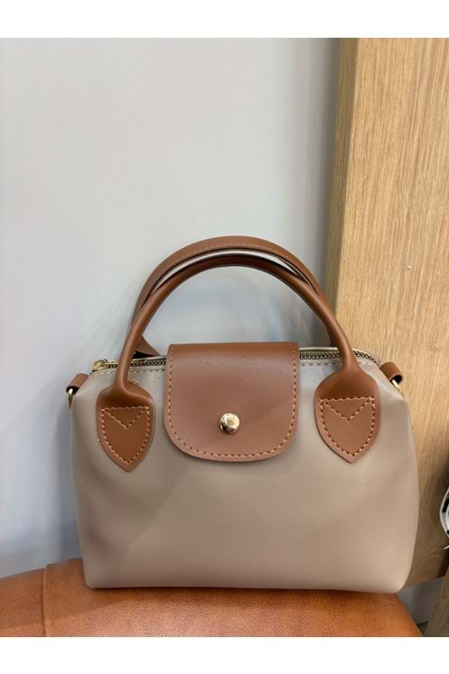 Tokalı Çanta 1752 - Vizon - TEK BEDEN