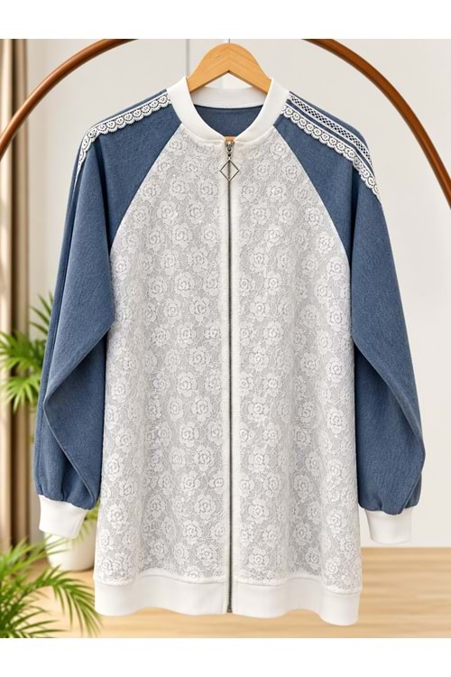 Kolları Fistolu Kap 140257 - Mavi - 40