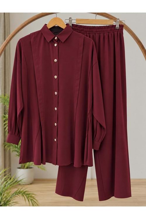 Modal Takım 8183 - Bordo - M