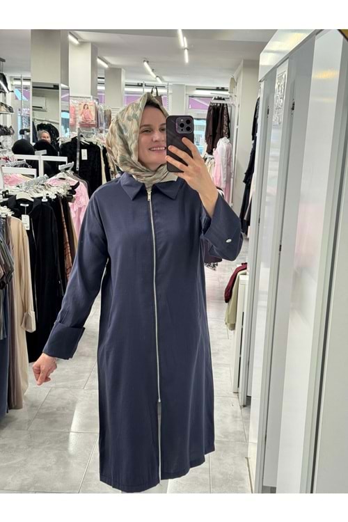 Uzun Kap 24431 - Lacivert - S-M