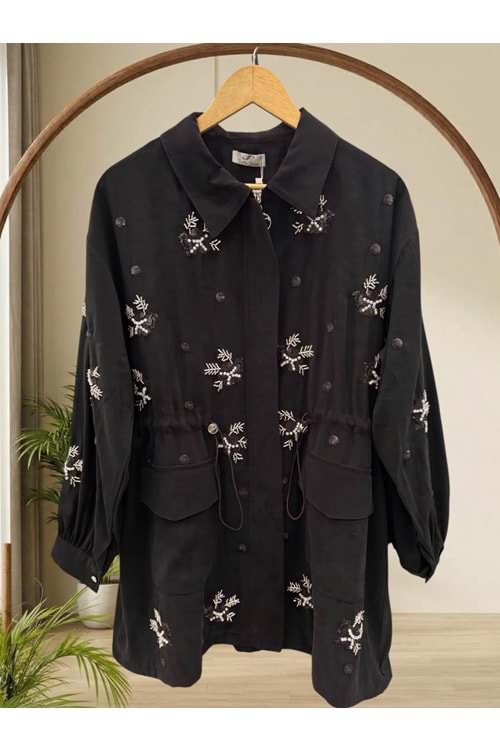 Pullu Kap 1615 - Siyah - 42