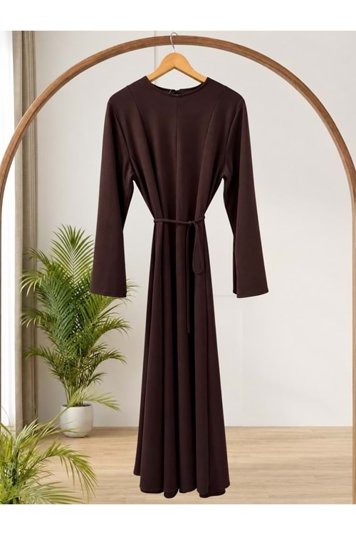 Oysho Parçalı Elbise 2007 - Acı Kahve - L-XL