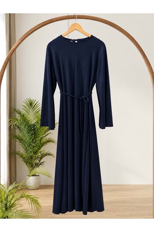 Oysho Parçalı Elbise 2007 - Lacivert - L-XL