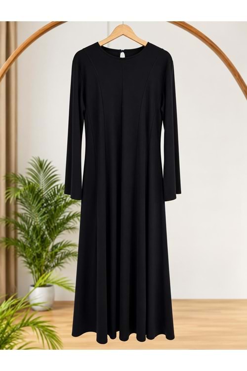 Oysho Parçalı Elbise 2007 - Siyah - L-XL