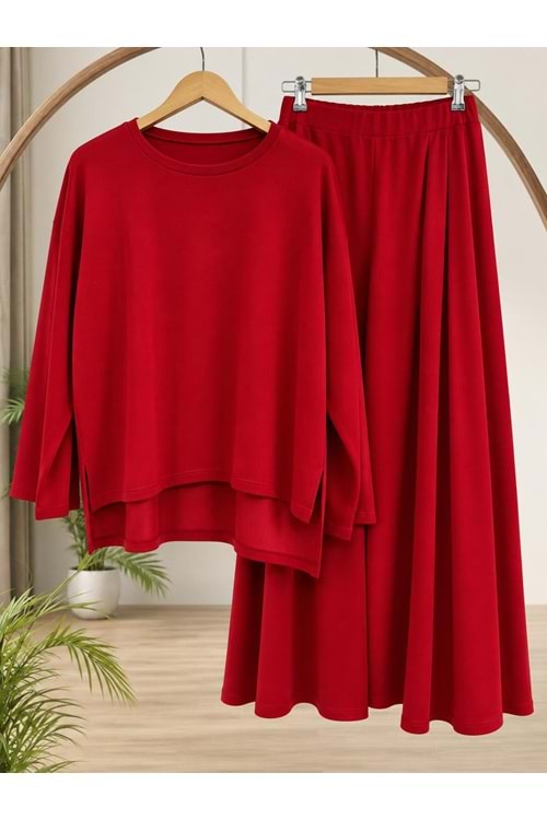 2iplik Takım 14551 - Kırmızı - L-XL