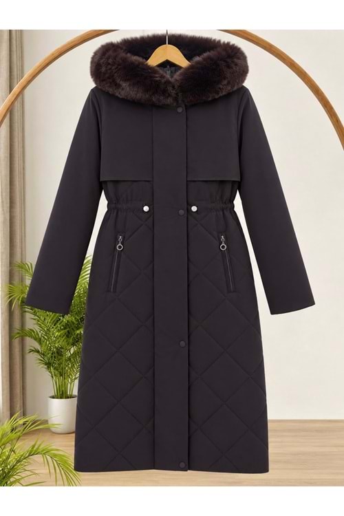 Şişme Mont 5068 - Acı Kahve - 40