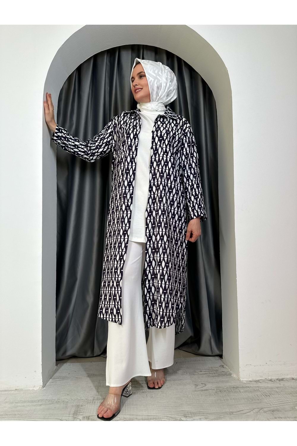 Eylül Gömlek Puane 10537 - Lacivert - S-M