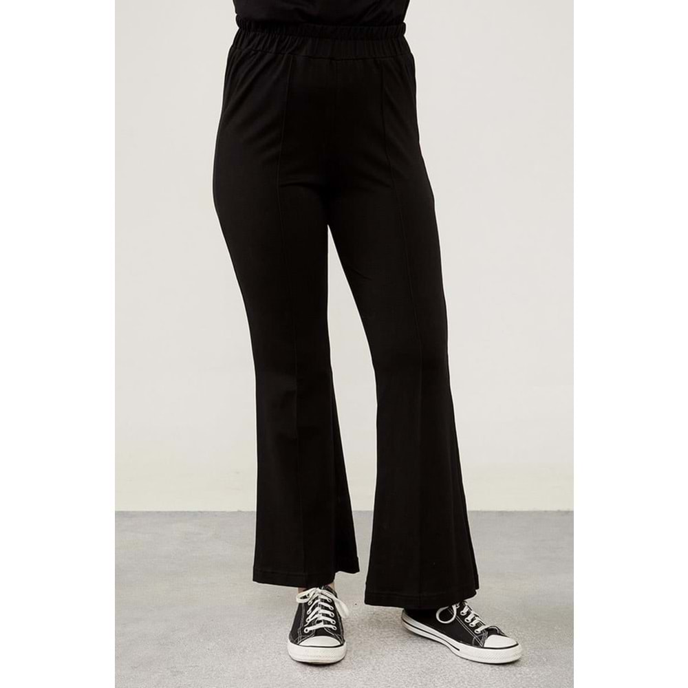 Çımalı Oysho Kumaş Pantolon 410047 - Siyah - S