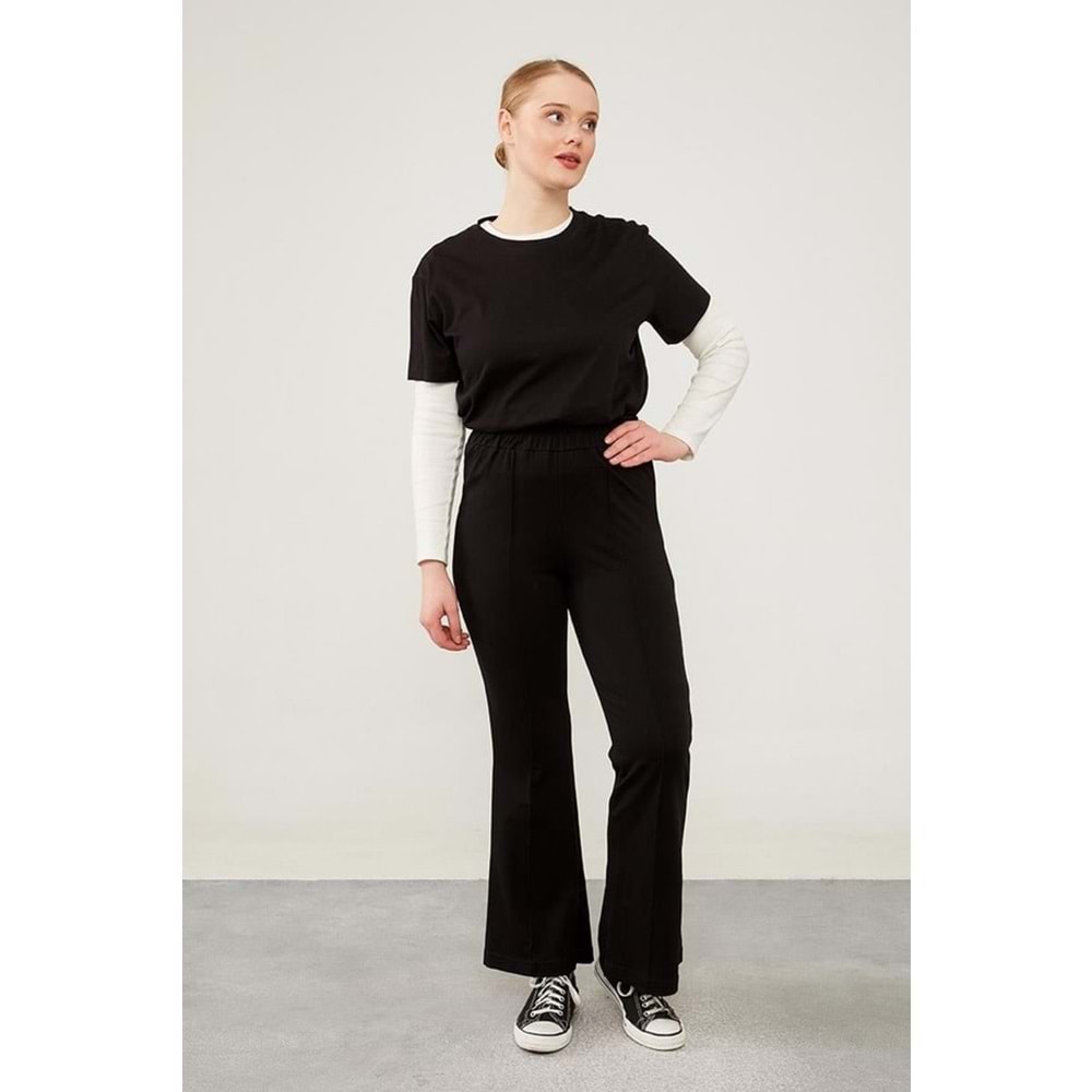 Çımalı Oysho Kumaş Pantolon 410047 - Siyah - S