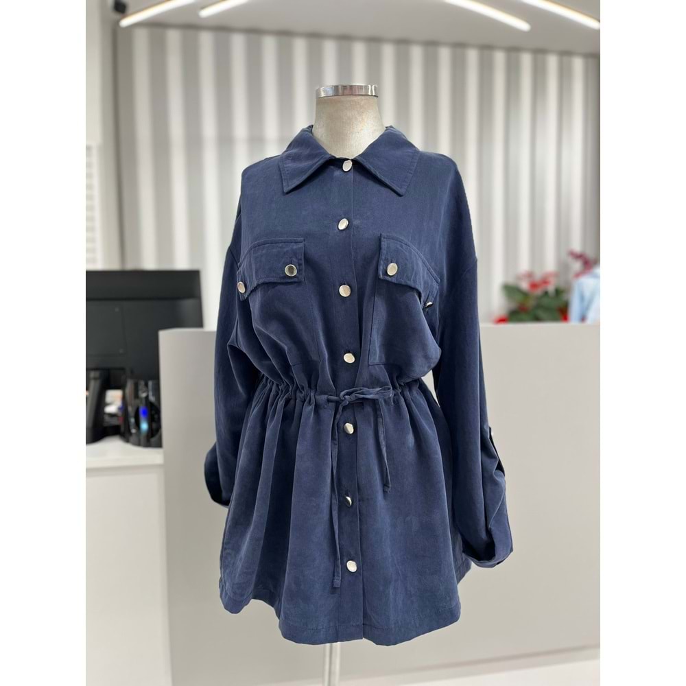Torba Cepli Kısa Kap 34556 - Lacivert - TEK BEDEN - AZRA05587-46321