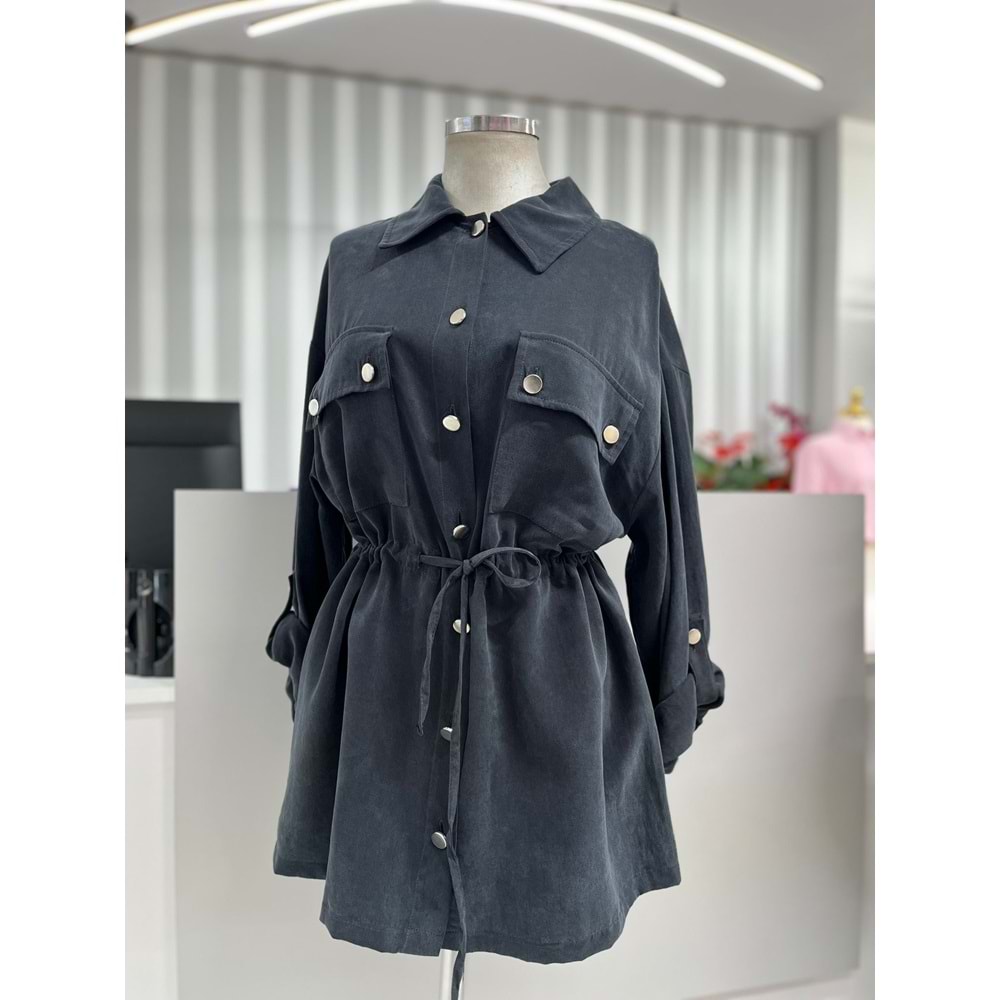 Torba Cepli Kısa Kap 34556 - Siyah - TEK BEDEN - AZRA05587-46322