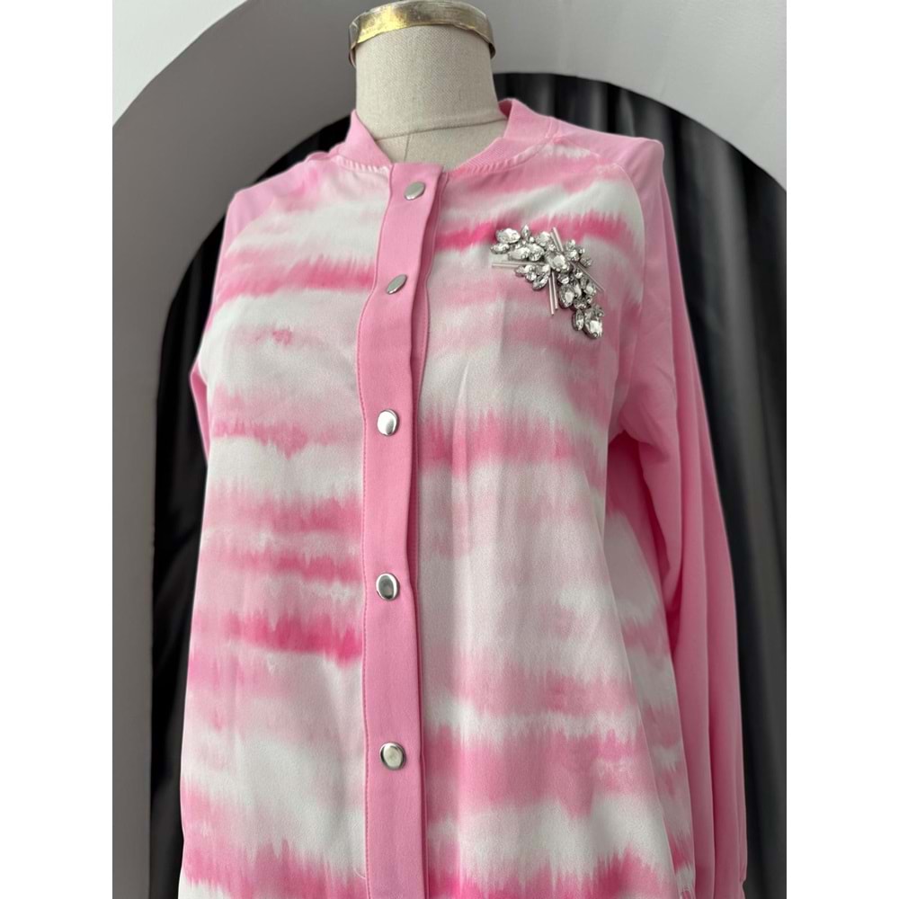 Batik Taşlı Kap 140103 - azra fashion - Pembe - 36 - AZRA05693-47132
