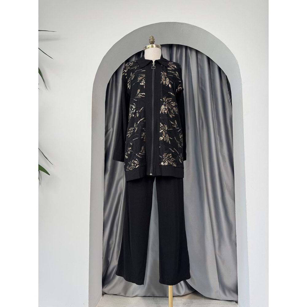 Gold Pul Nakış Takım 120181 - Siyah - 36 - AZRA05700-46955