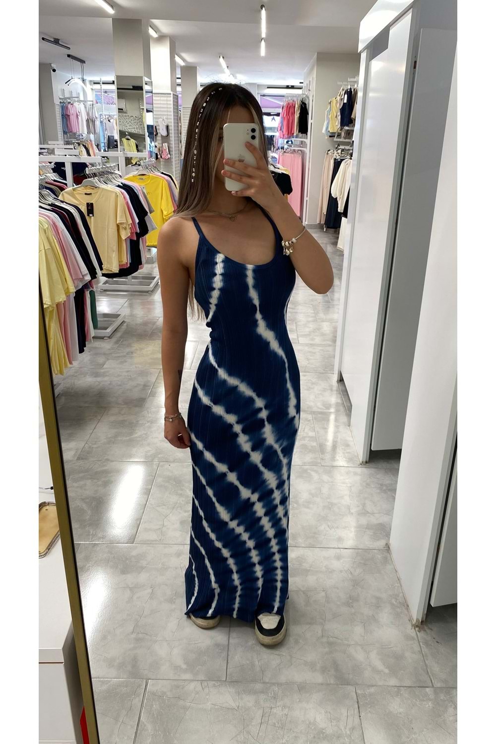 Batik Desen Elbise 90155