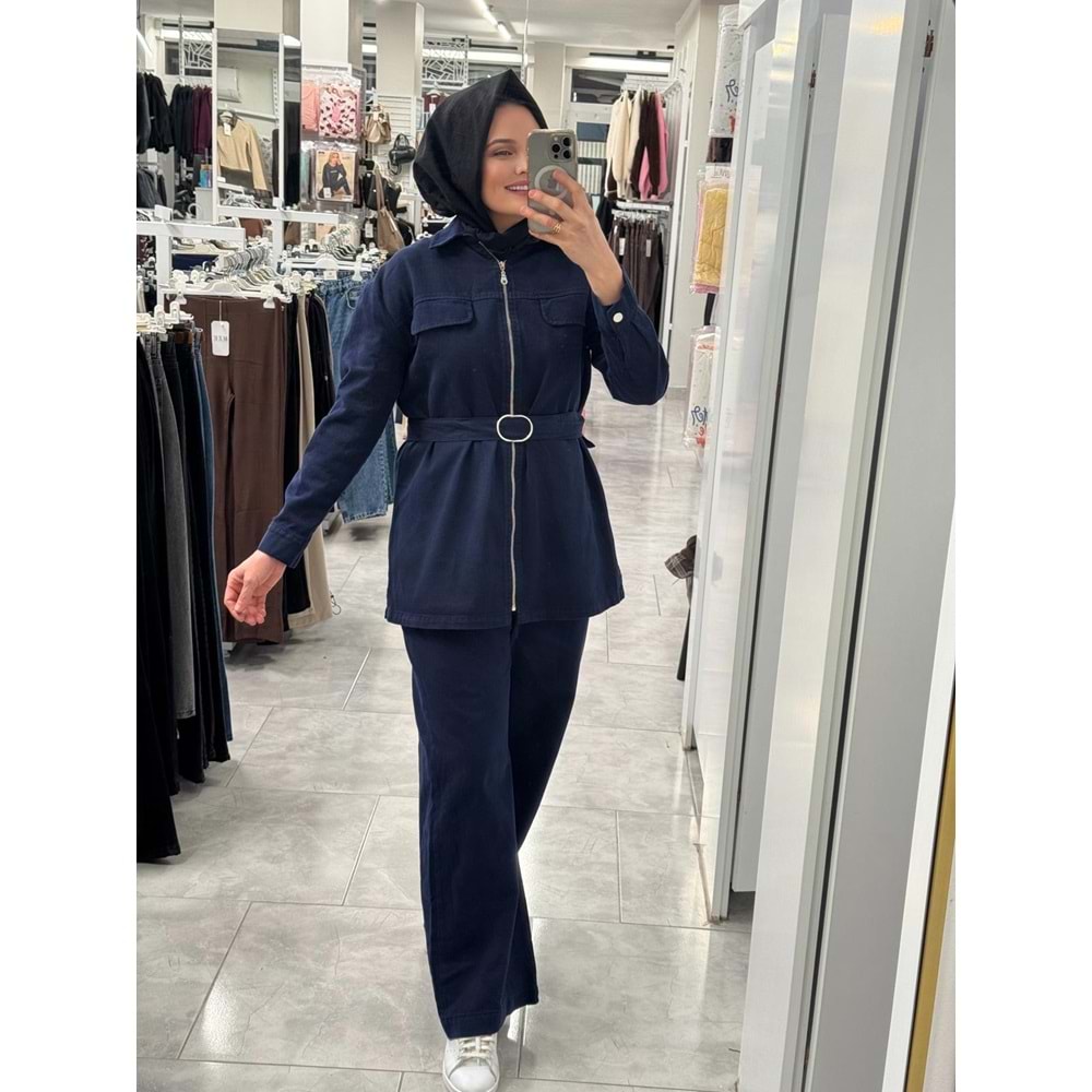 Tensel Takım 7424 - Lacivert - L-XL - AZRA07371-Lacivert-L-XL