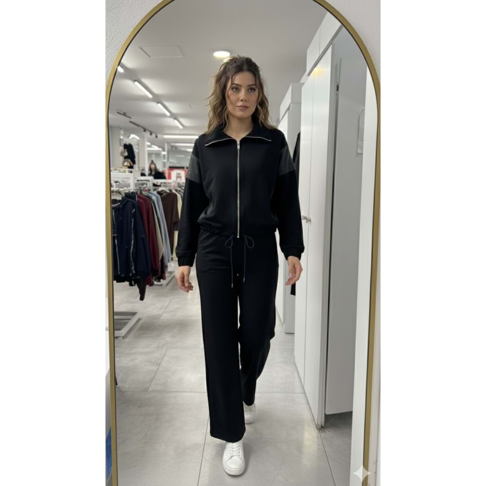 Paraşütlü Takım 4083 - Siyah - L