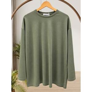Oysho Salaş Tunik 27134 - Haki - TEK BEDEN
