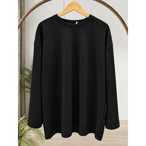 Oysho Salaş Tunik 27134 - Siyah - TEK BEDEN