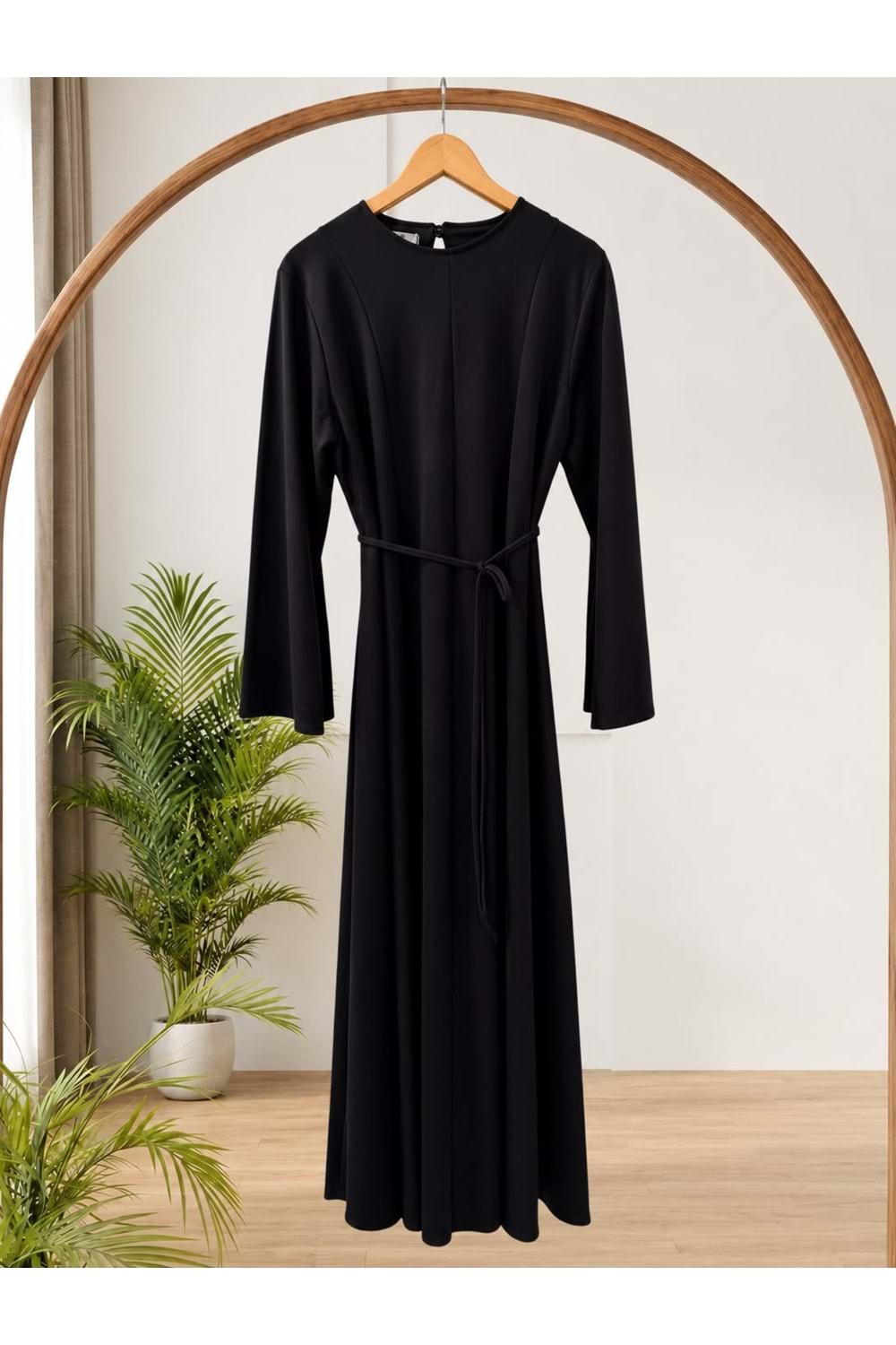 Oysho Parçalı Elbise 2007 - Siyah - L-XL