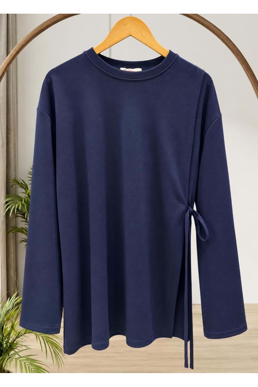Yandan Bağlamalı Tunik 918 - Lacivert - L-XL